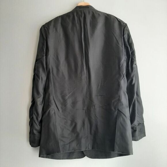 Z ZEGNA Turati 100% Wool Blazer Jacket Gray Men's Sz 44 R - Picture 13 of 15